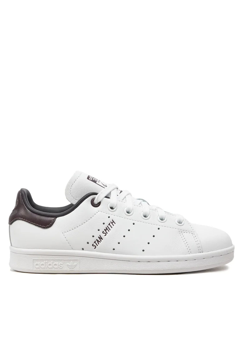 Pantofi  Stan Smith, piele naturala, albdwqf, Alb