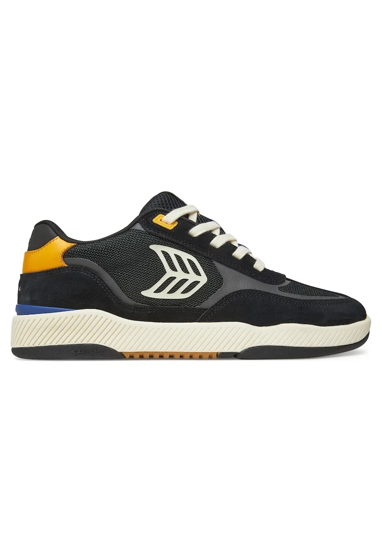 Pantofi sport barbati,  Black Skategoat, skateborading, negru