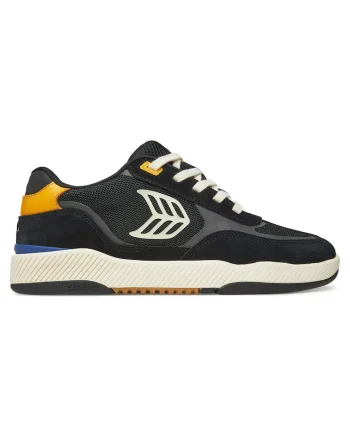 Pantofi sport barbati,  Black Skategoat, skateborading, negru