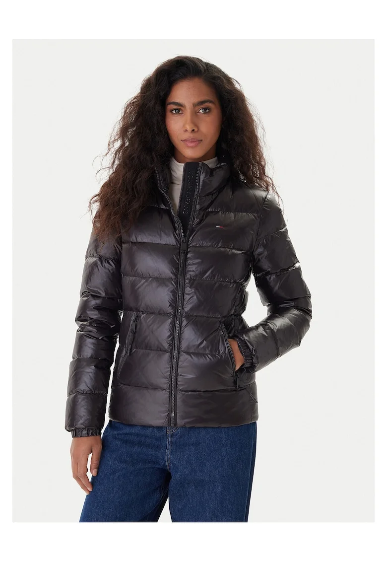 Geaca de puf femei  negru, Negru
