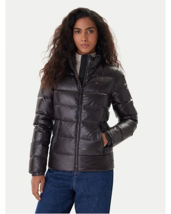 Geaca de puf femei  negru, Negru