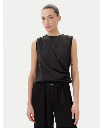Top dama  ESS250183, negru