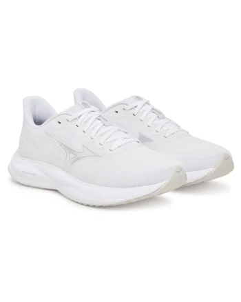 Pantofi sport barbati  alergare, alb, textil