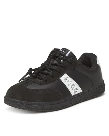 Adidasi sport copii  alergare, negru, textil