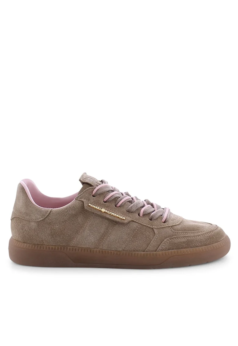 Adidasi Kennel Schmenger, model Nuts/Dolly Sho, piele naturala, culoare maro,