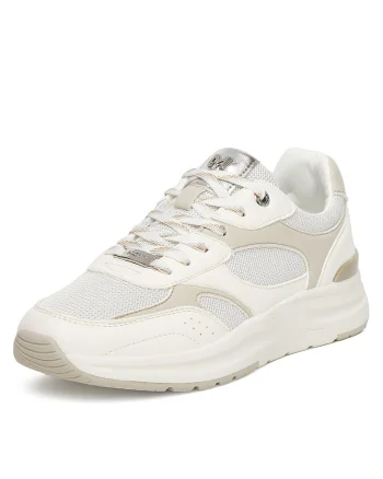 Adidasi sport  MI001014151W, alb, piele ecologica,