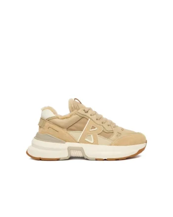 Adidasi sport  22540413, bej, piele naturala