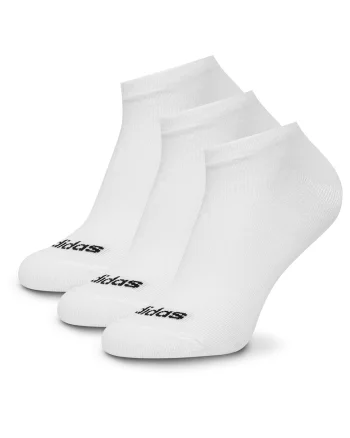 Sosete sport unisex  set 3 perechi, alb,