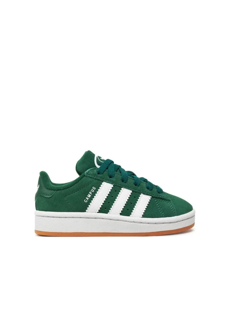 Pantofi sport copii  Campus 00s, unisex, piele naturala, Drkgrn/Ftwwht/Gum2