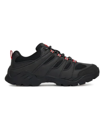 Pantofi sport barbati,  trekking, negru, Negru