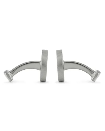 Butoni camasa  Silver 040, metalici, argintii