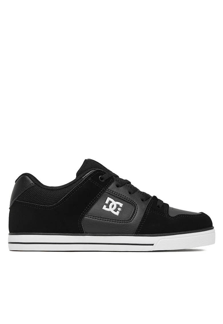 Pantofi sport copii,  EO-PURE, piele naturala, negru