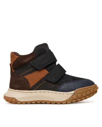 Ghete sport baieti,  piele naturala, multicolor
