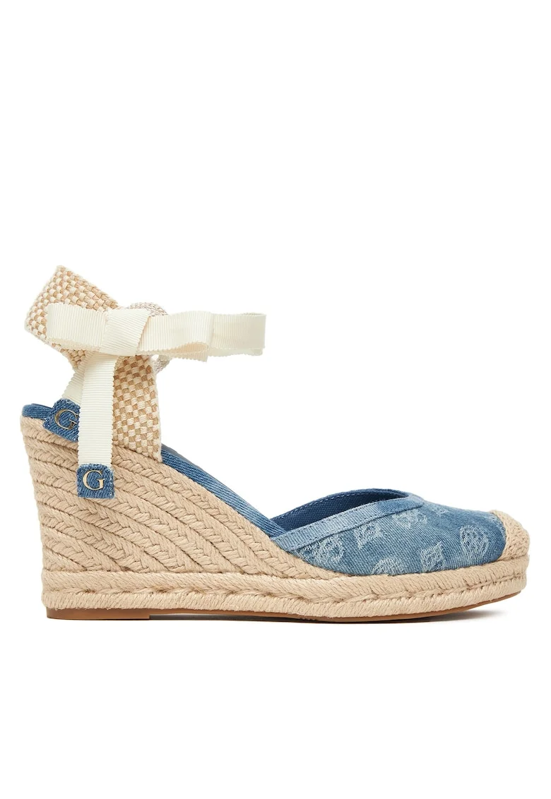 Mocasini dama,  espadrile albastre, piele ecologica