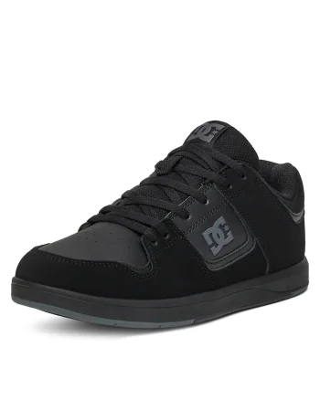 Pantofi sport copii,  adidasi baieti, negru, piele ecologica