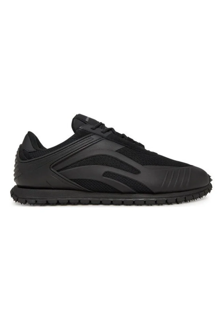 Pantofi sport barbati,  piele ecologica, negru