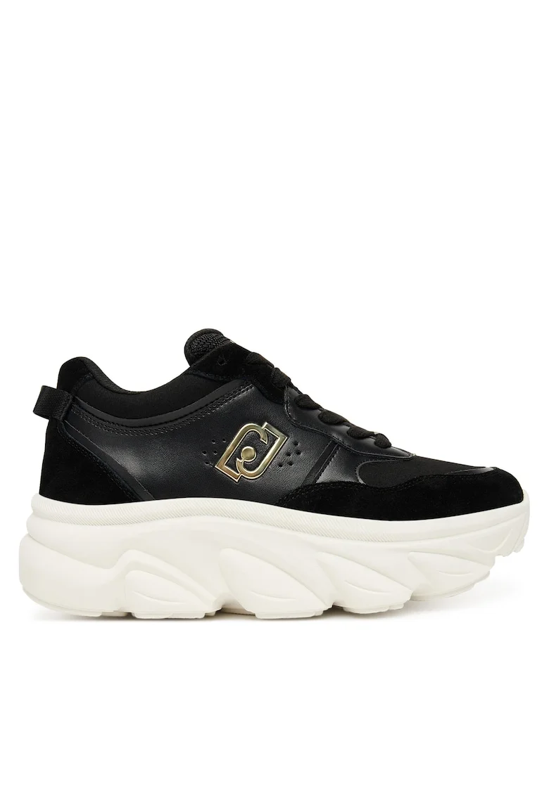 Pantofi sport dama  Steffy 01, piele naturala, negru