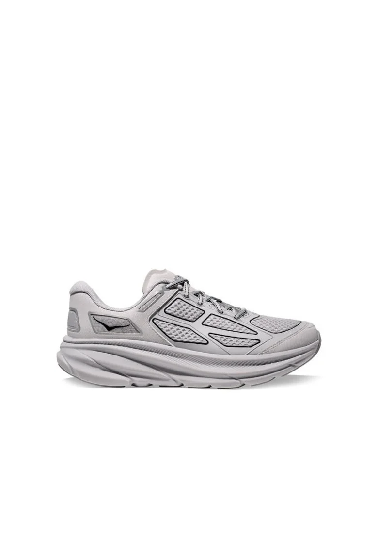 Pantofi sport dama,  textil, gri,