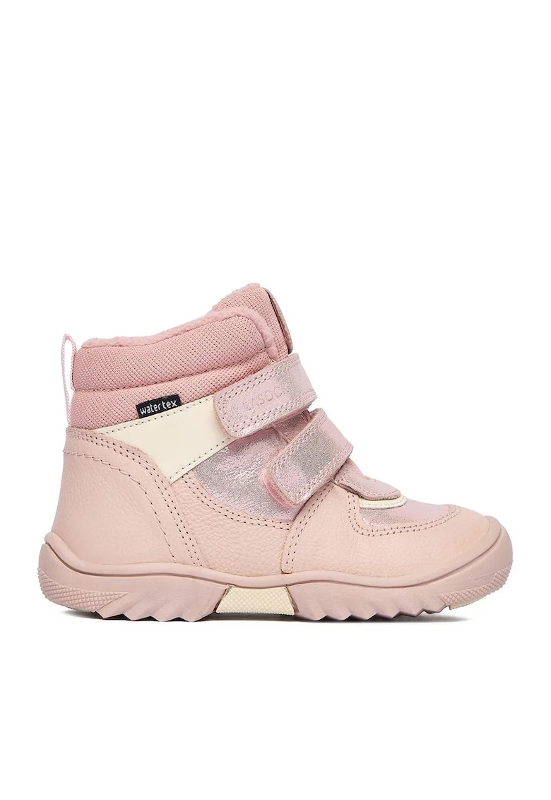 Ghete sport fete,  piele naturala, roz