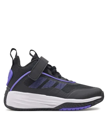 Pantofi sport copii,  Ownthegame 3.0, negru/albastru/alb, tesatura