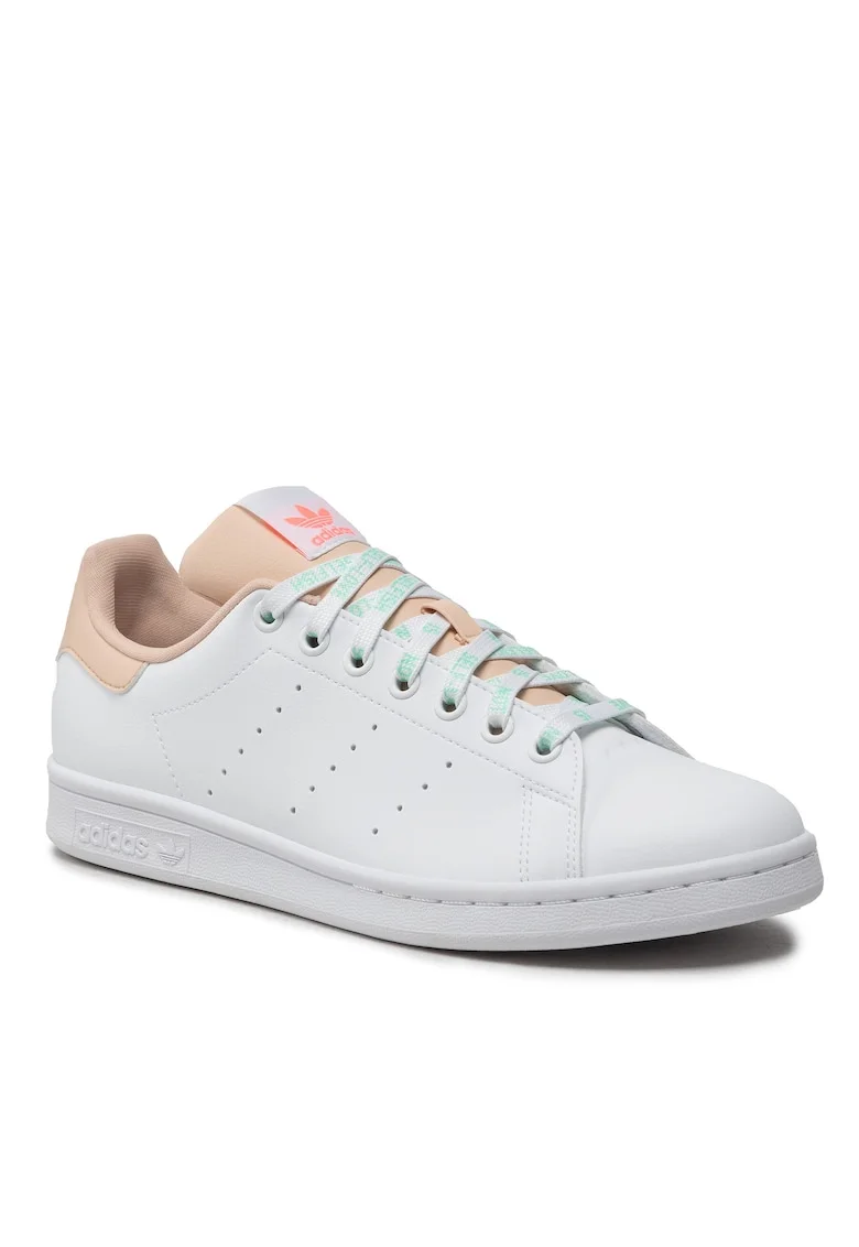 Pantofi sport dama,  Stan Smith, alb, piele ecologica,