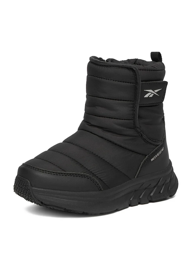 Cizme sport baieti,  textil, negru