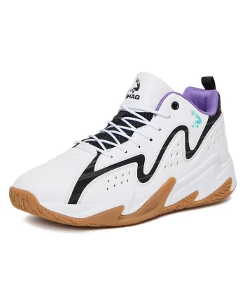 Pantofi sport barbati,  CEO-MP40-HC2400, baschet, alb, textil