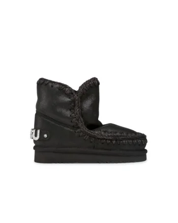 Cizme sport fete,  piele naturala, negru