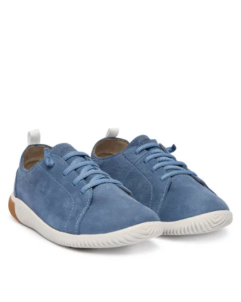 Pantofi sport copii  KNX Lace, albastru, pentru alergare, pentru fete