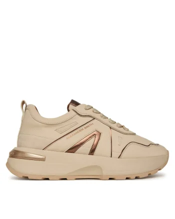 Adidasi  ASBCLPW-21, piele naturala, bej