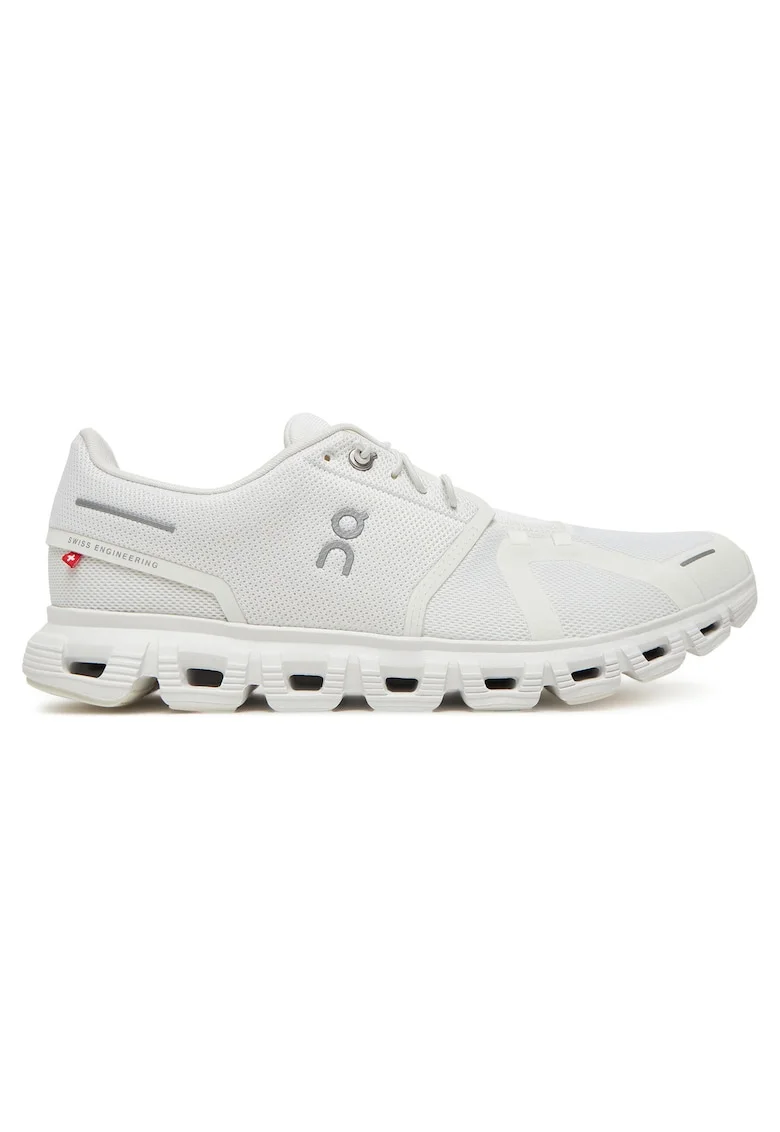 Pantofi sport barbati,  Cloud 6, alb, material textil
