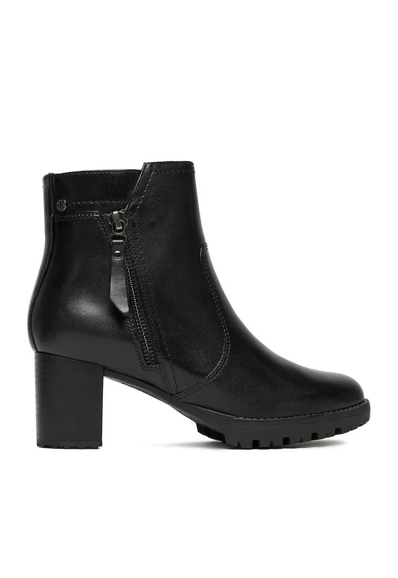 Botine dama,  CEO-WB-LETICIA-01, piele naturala, negru,
