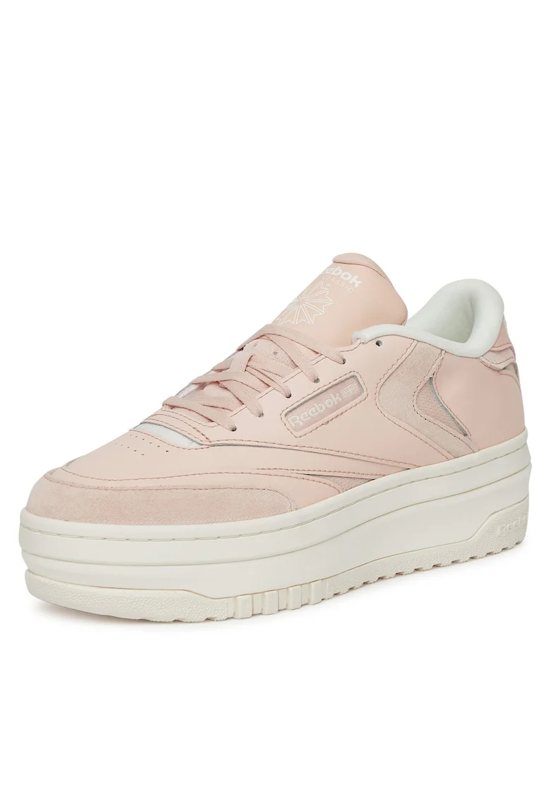 Pantofi sport dama  CLUB C EXTRA, roz, piele naturala
