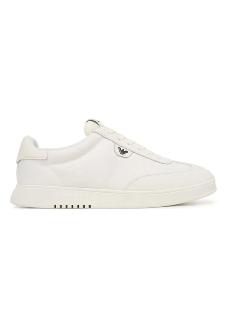 Pantofi sport barbati,  alb, textil