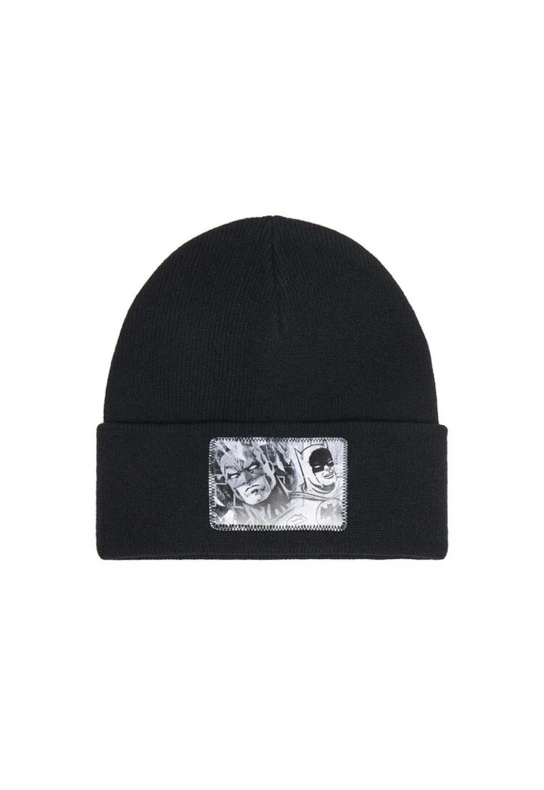 Caciula copii  neagra, material sintetic