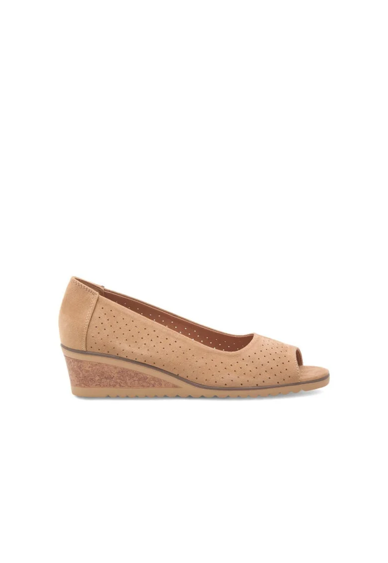 Espadrile dama  WYL3397-4, bej, textil,