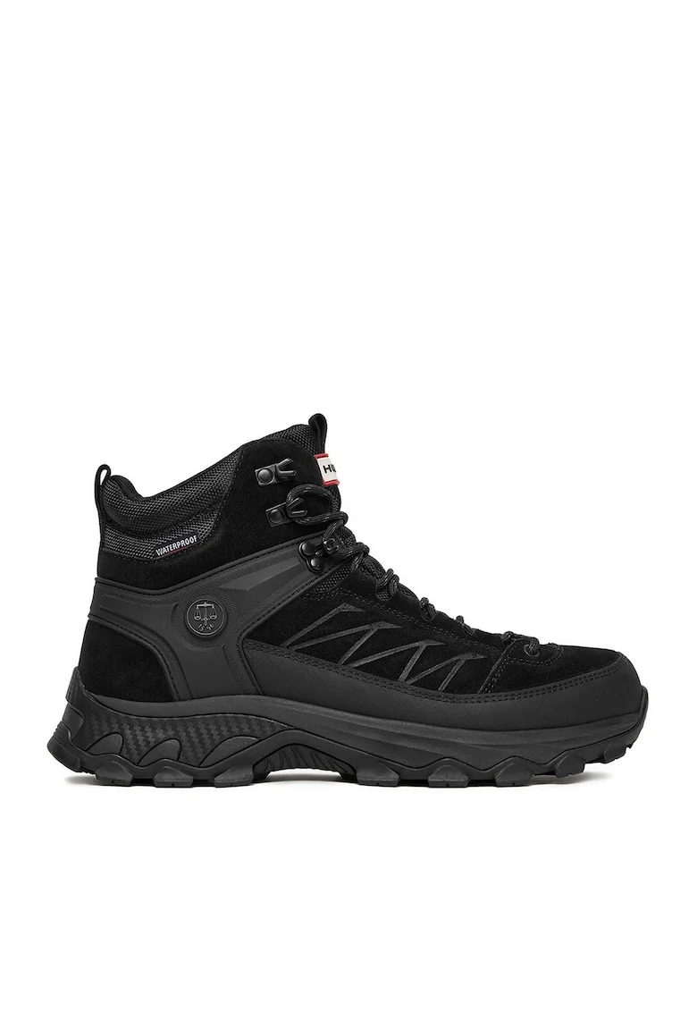 Ghete sport barbati,  CEO-H8-352, piele naturala, negru