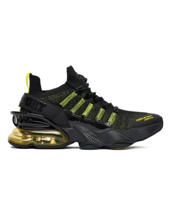 Pantofi sport barbati,  alergare, negru, textil