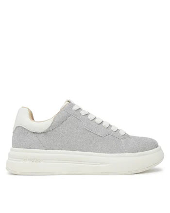Pantofi sport dama,  SILVE FLPWIN LEL12, gri, piele ecologica,