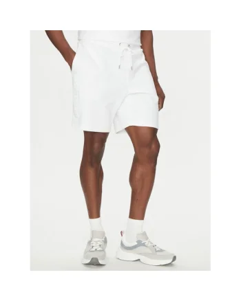 Pantaloni sport barbati  alb, material respirabil