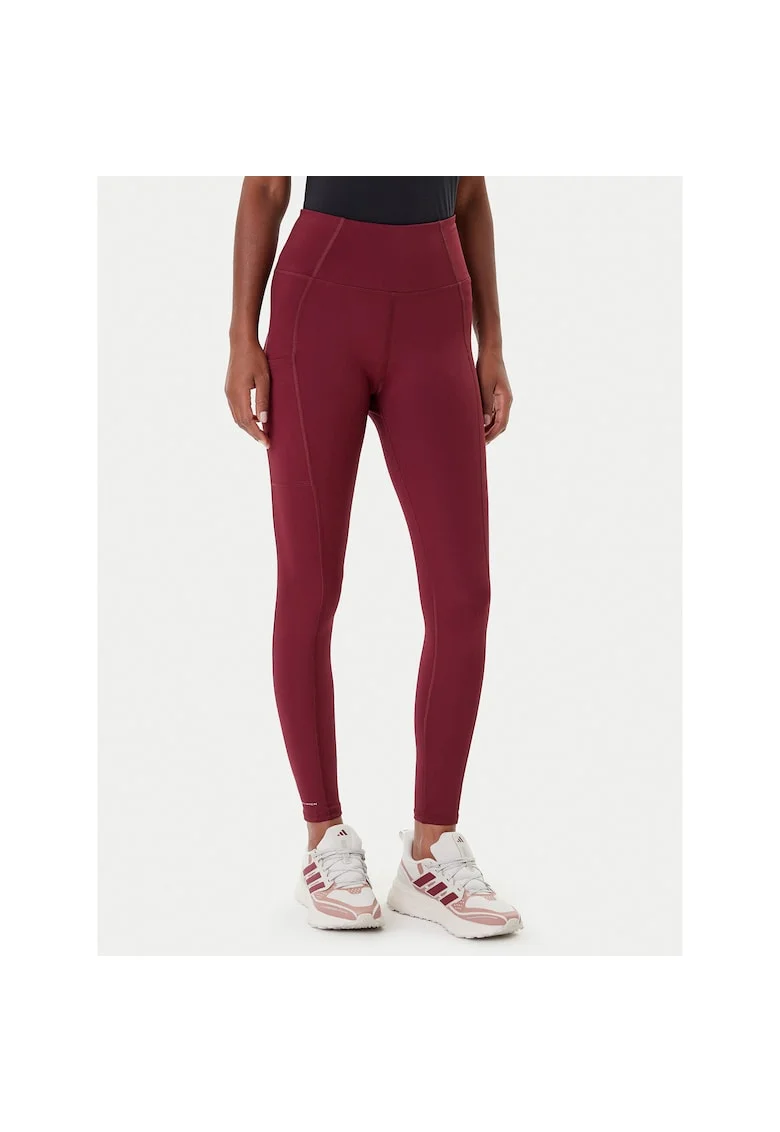 Colanti sport dama  rosu, fabricat elastic