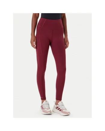 Colanti sport dama  rosu, fabricat elastic