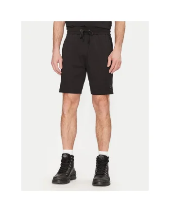 Pantaloni sport barbati  negru, scurti
