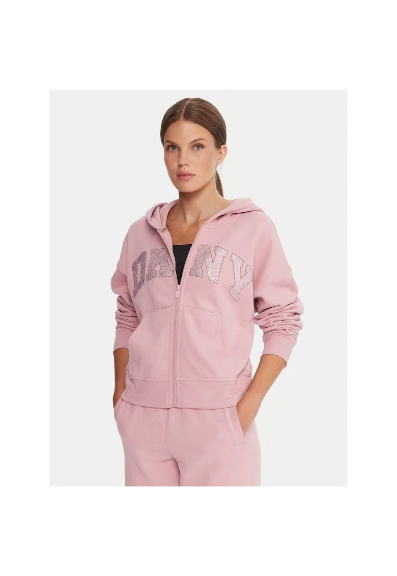 Hanorac sport dama  roz, material de calitate