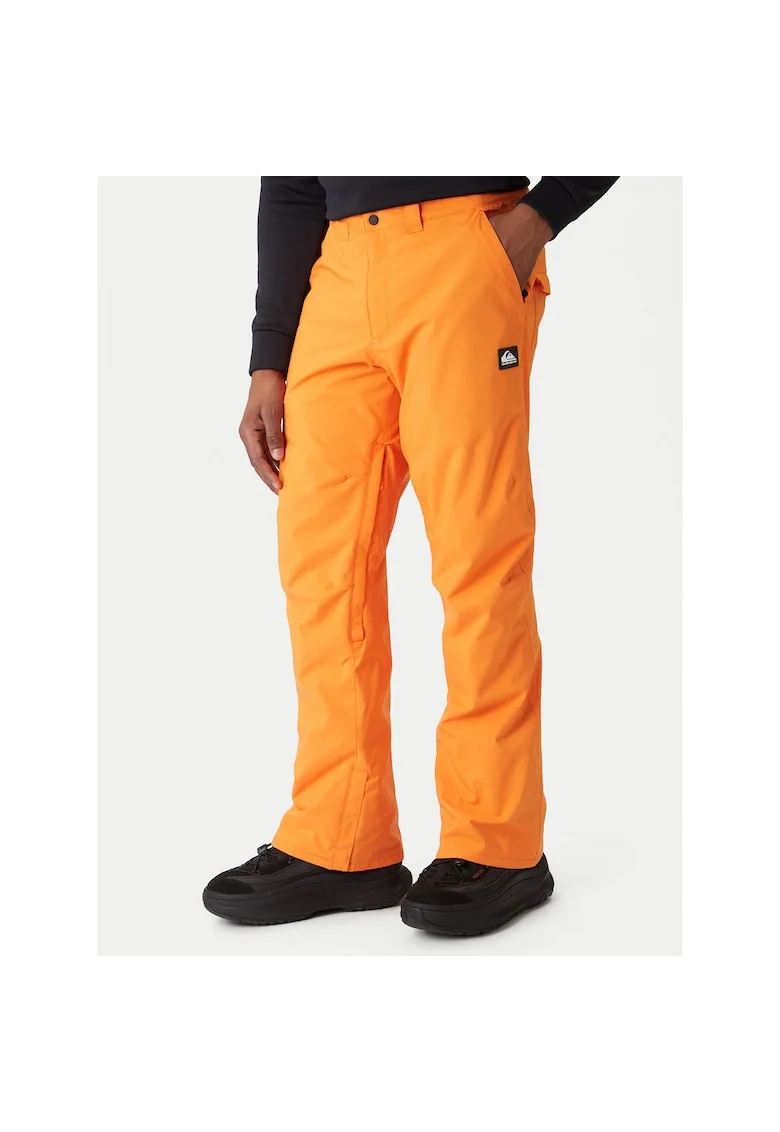 Pantaloni sport barbati  portocaliu, pentru snowboard