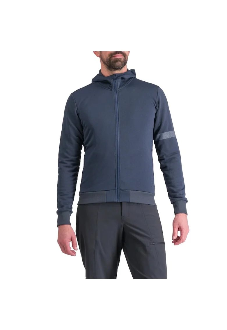 Hanorac ciclism barbati  Giara FW 2023 Bleumarin, Negru