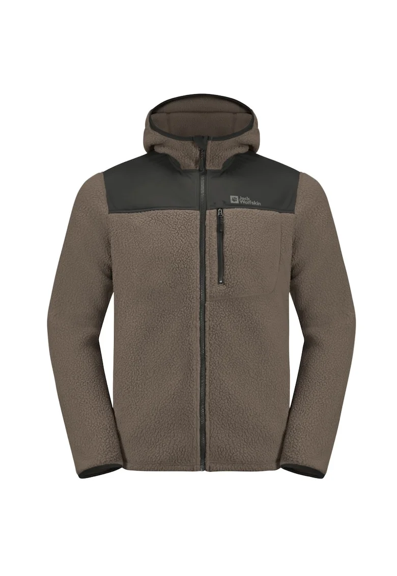Fleece barbati  Kammweg Pile FZ, Gri inchis