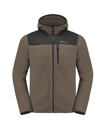 Fleece barbati  Kammweg Pile FZ, Gri inchis