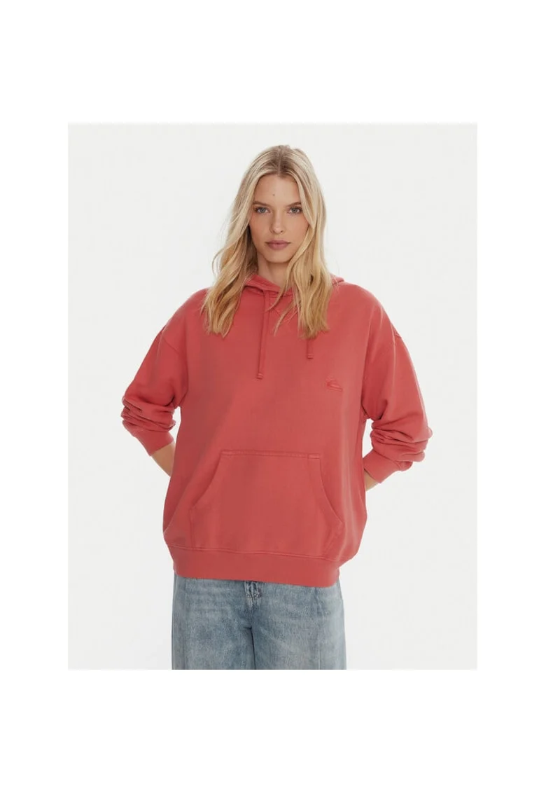 Hanorac sport dama  coral, din material de calitate