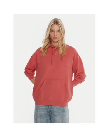 Hanorac sport dama  coral, din material de calitate